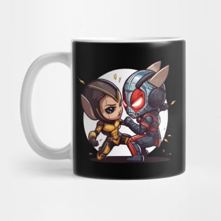 Little Heroes Fighting Mug